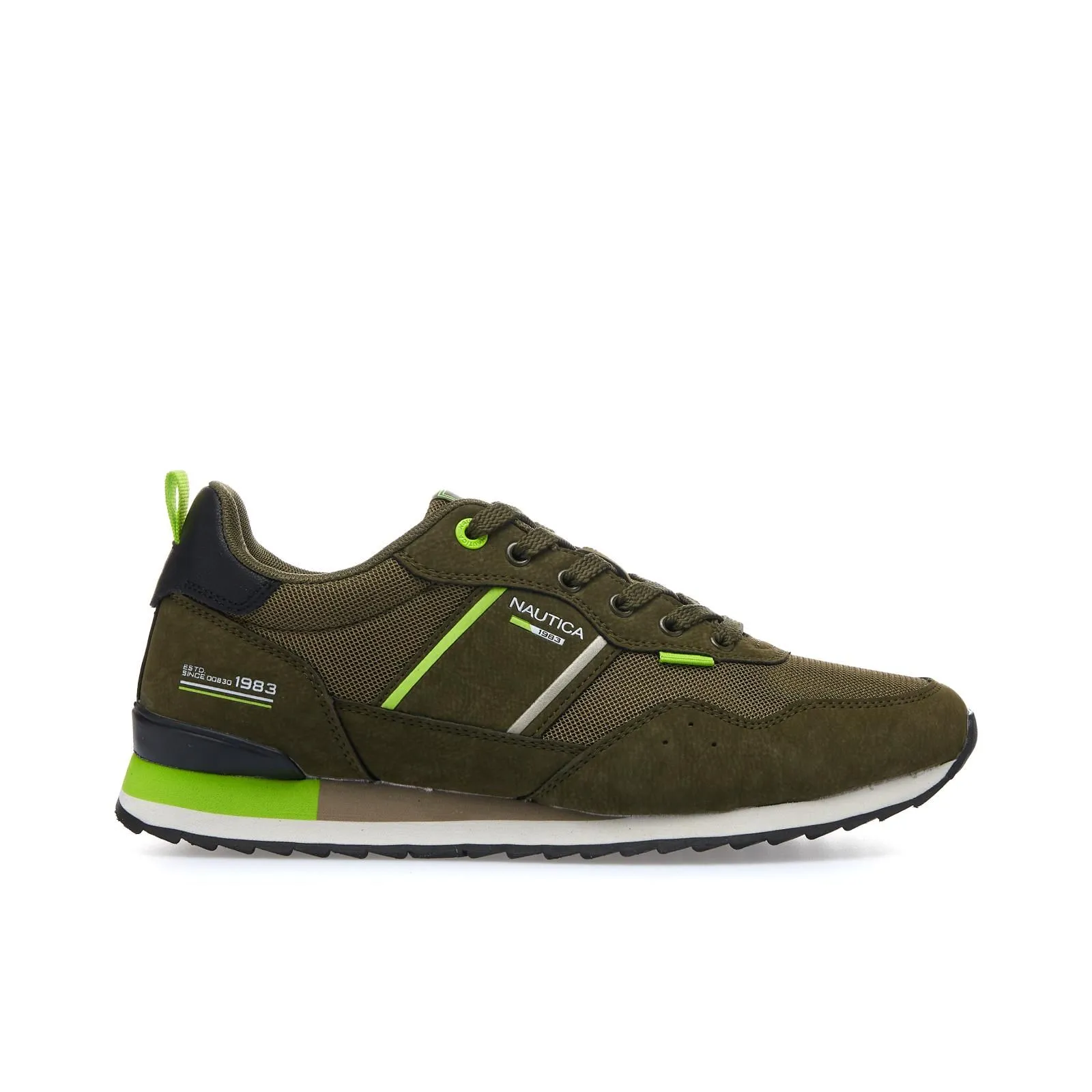 Sneakers marroni con lacci