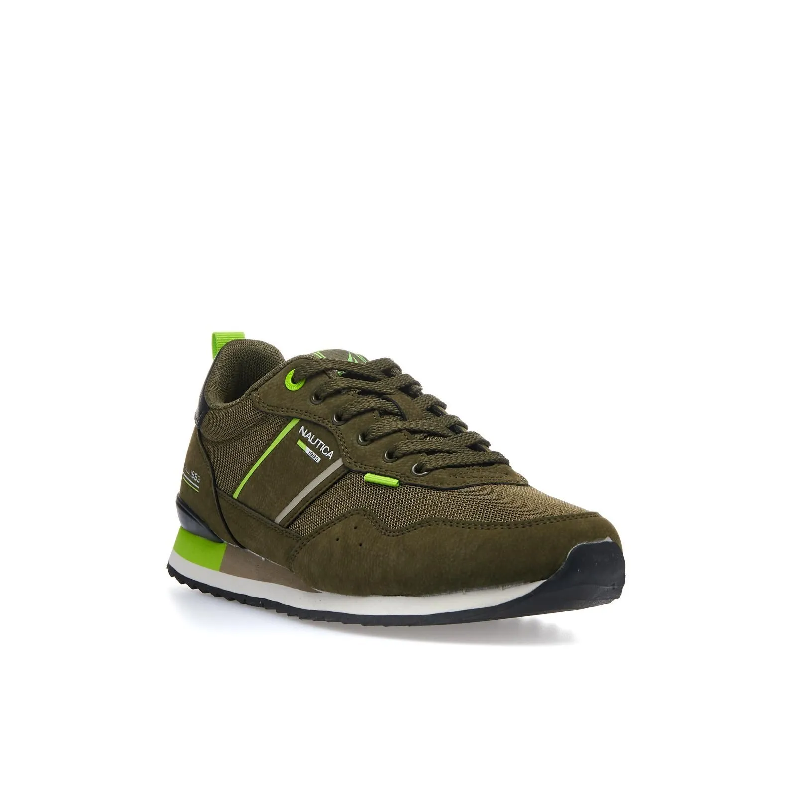 Sneakers marroni con lacci