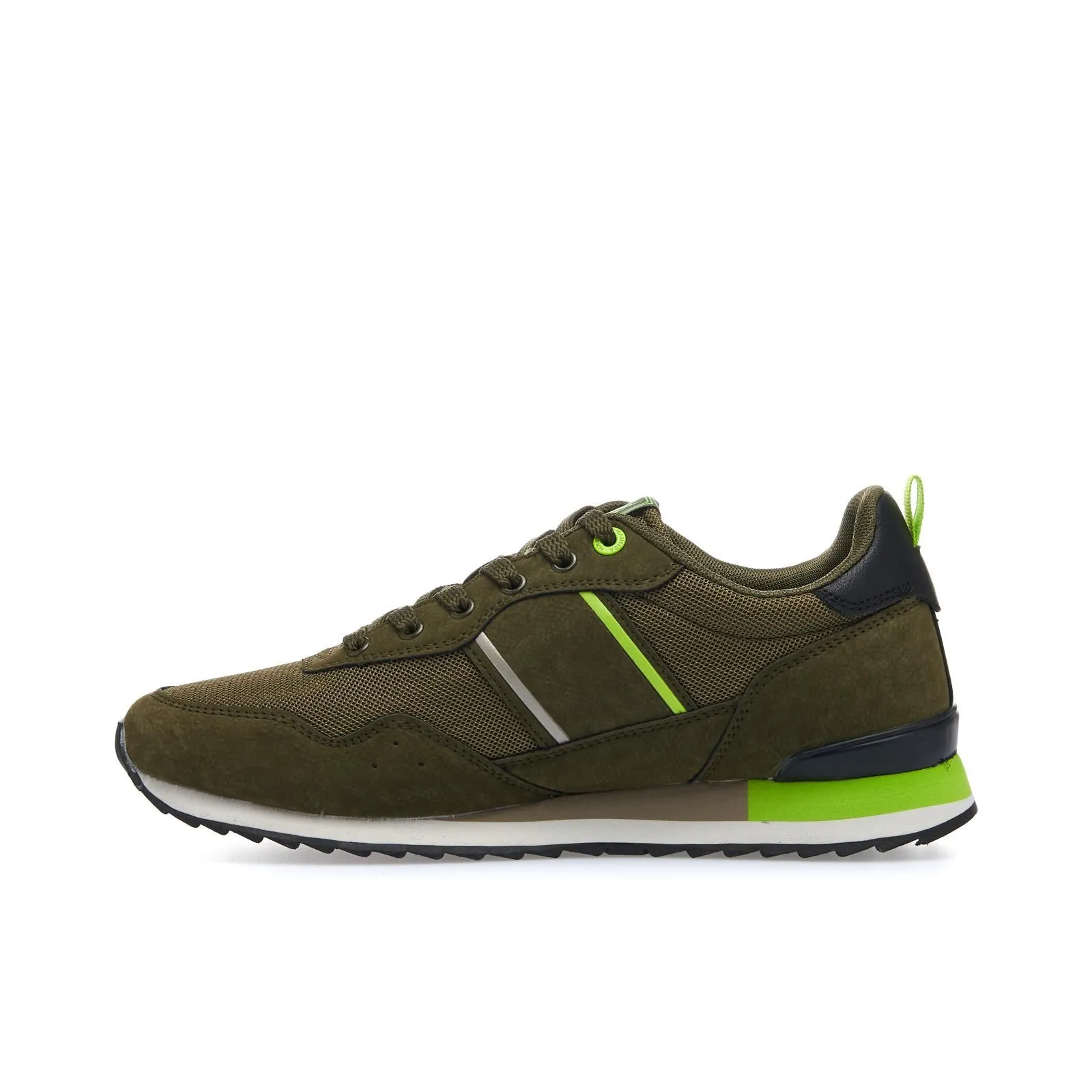 Sneakers marroni con lacci