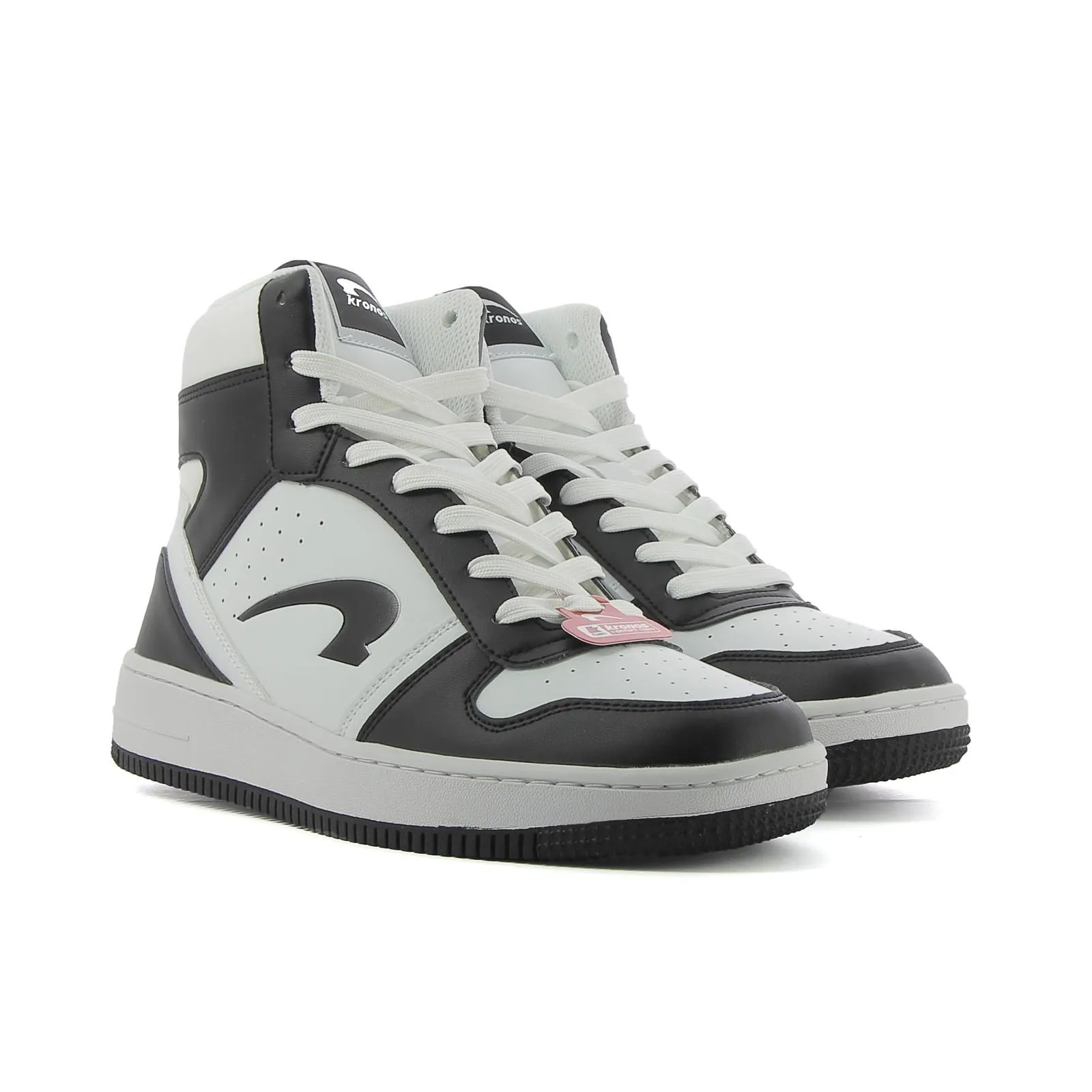 Sneakers uomo da basket Jay bianche e nere