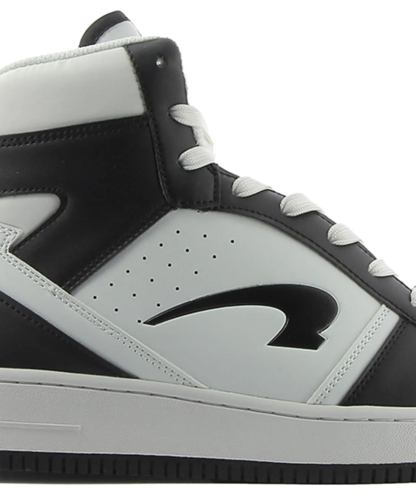 Sneakers uomo da basket Jay bianche e nere