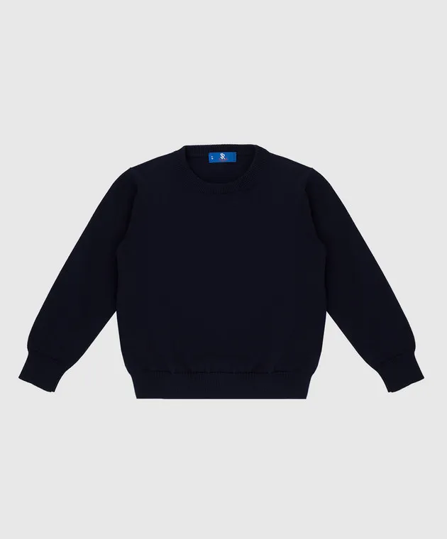 Stefano Ricci Maglione blu scuro per bambini KY12008G01Y18408