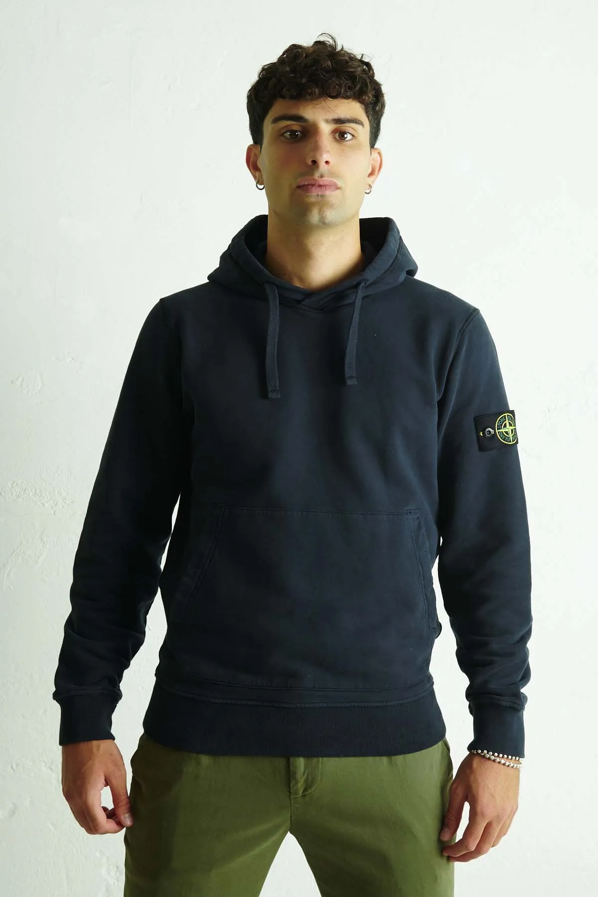 STONE ISLAND Felpa con cappuccio
