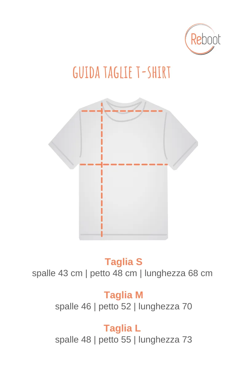 T-shirt cuori in cotone bio | 5 colori | Titsup