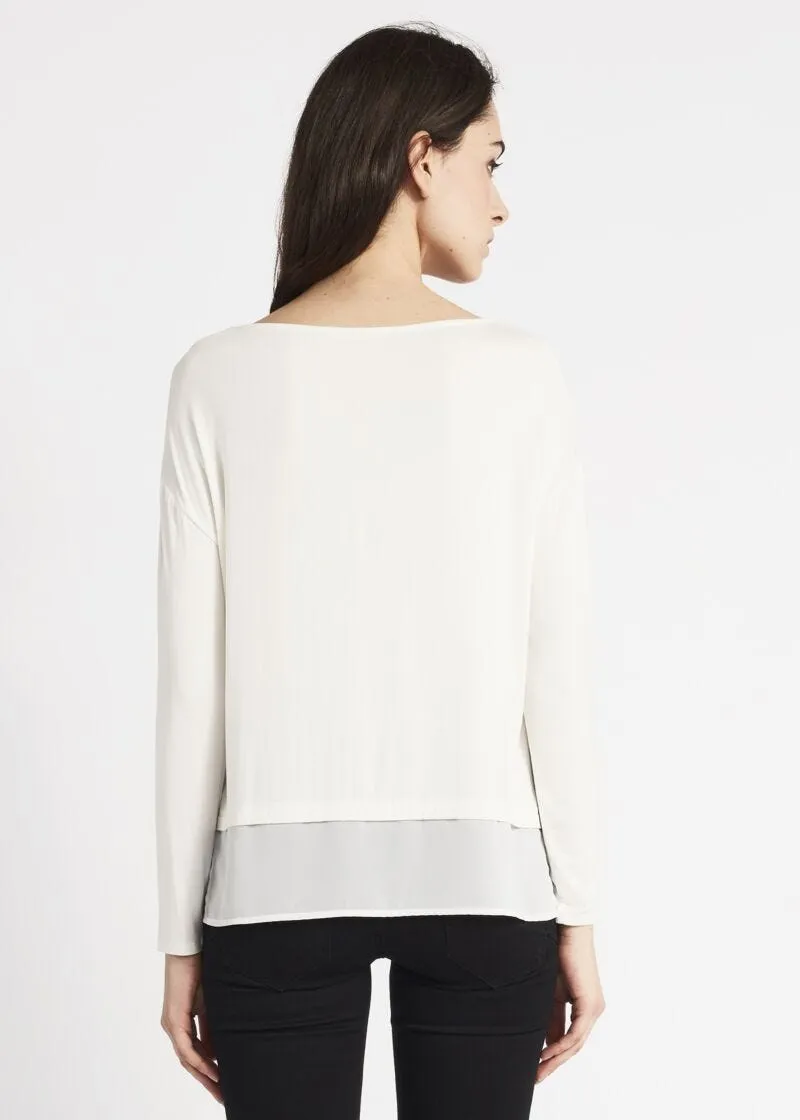 T-shirt dalla linea boxy