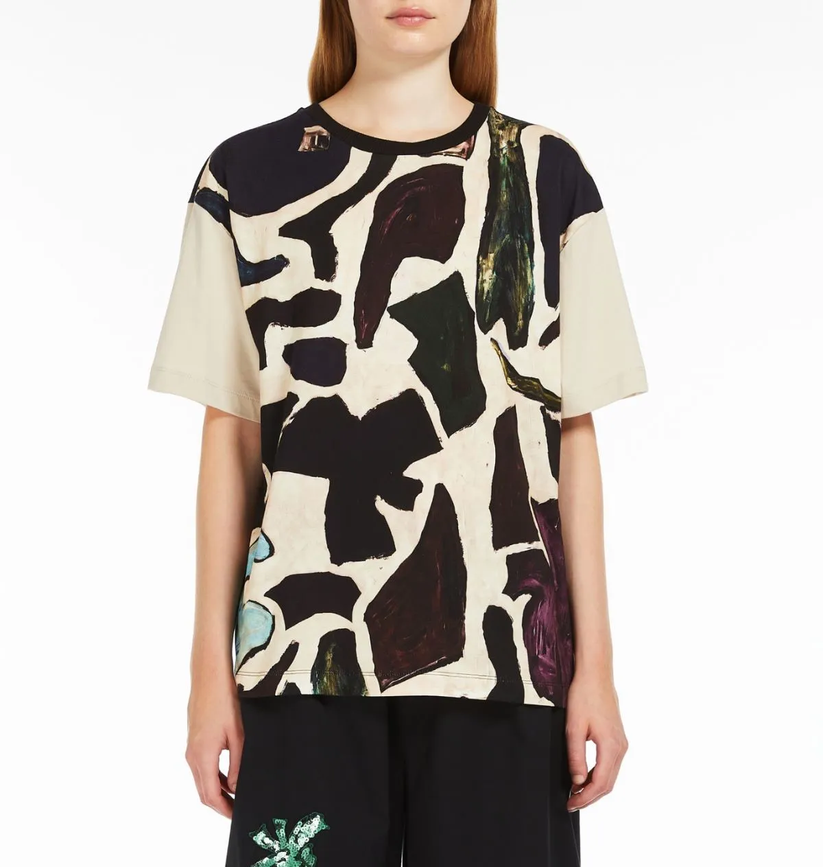 T-shirt in jersey di cotone