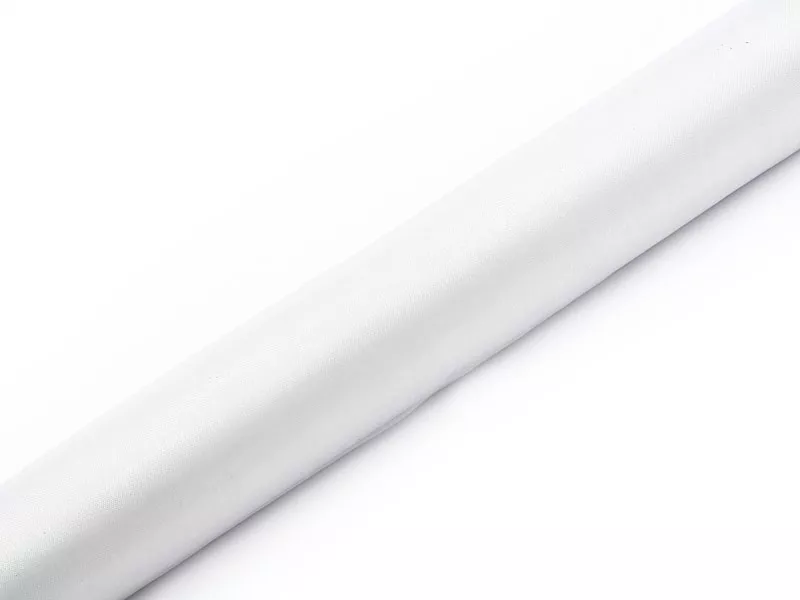Tessuto in organza bianco 36cm x 9m