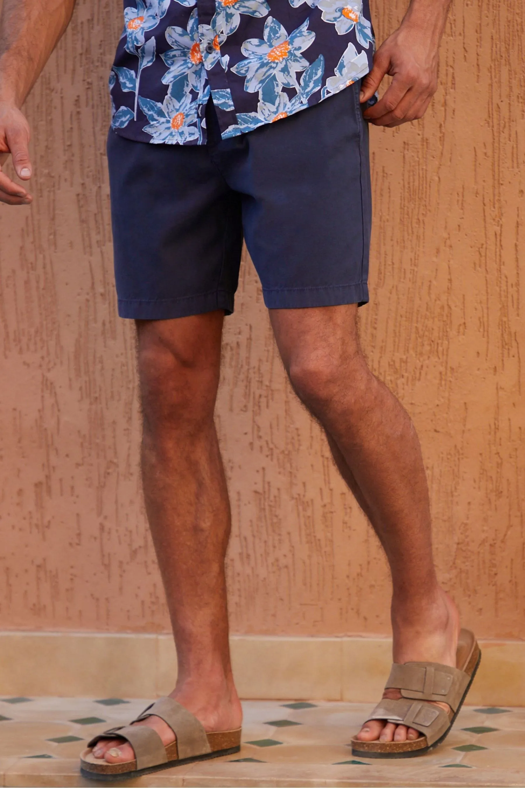 Threadbare - Shorts in lyocell di cotone stile joggers    