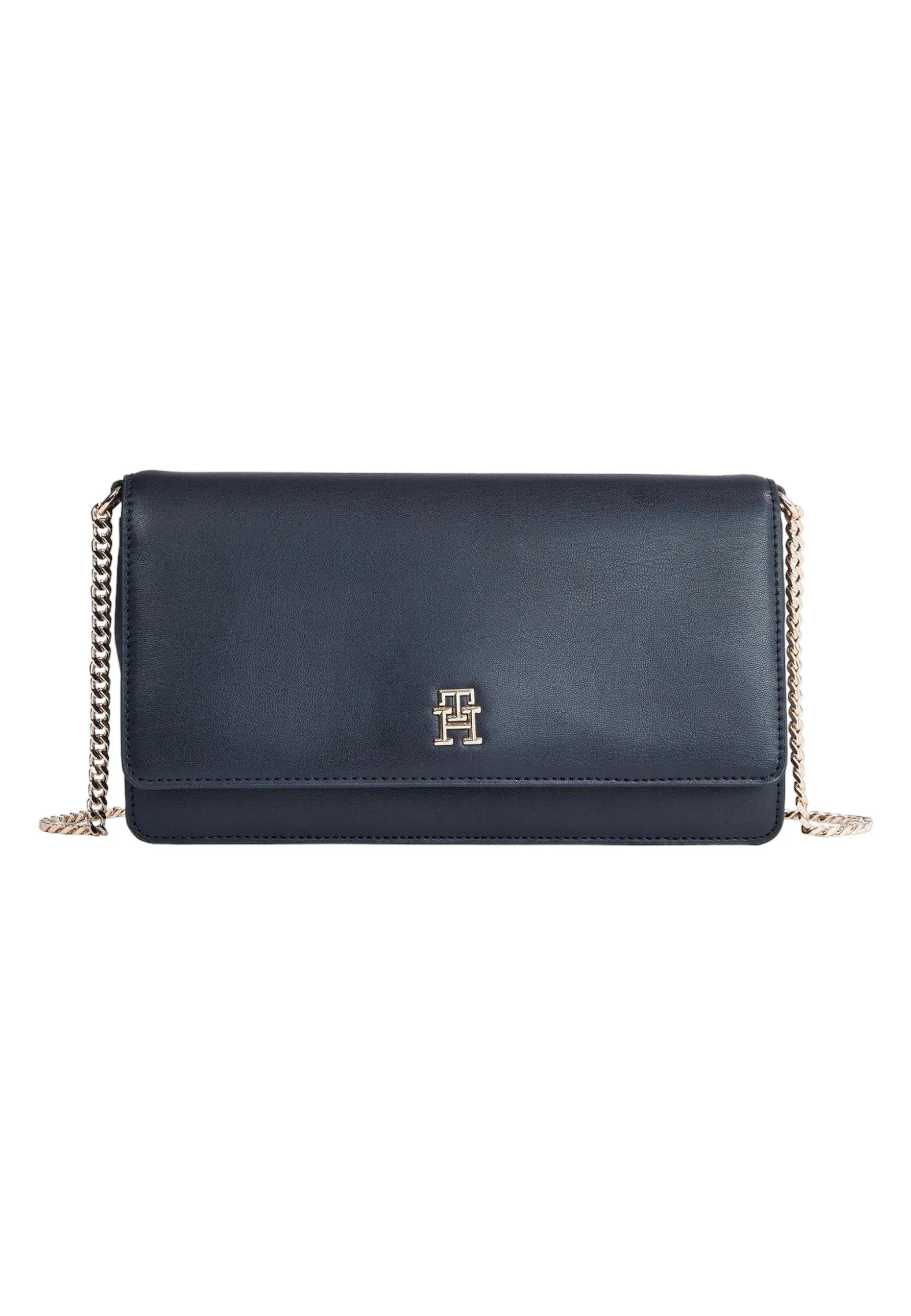 TOMMY HILFIGER Refined Chain Borsa Tracolla Donna Desert Sky AW0AW16109