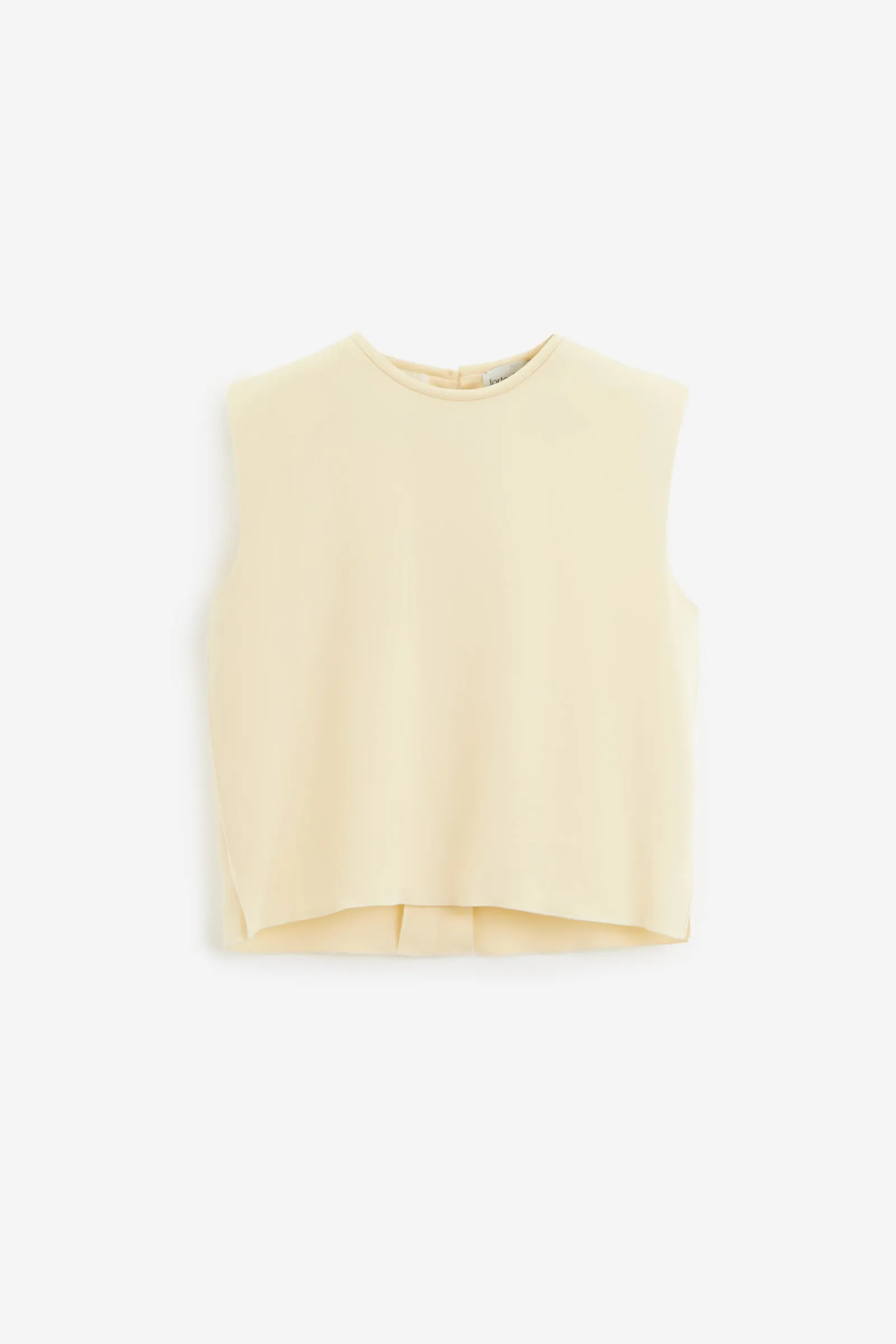 Topwear in viscosa panna