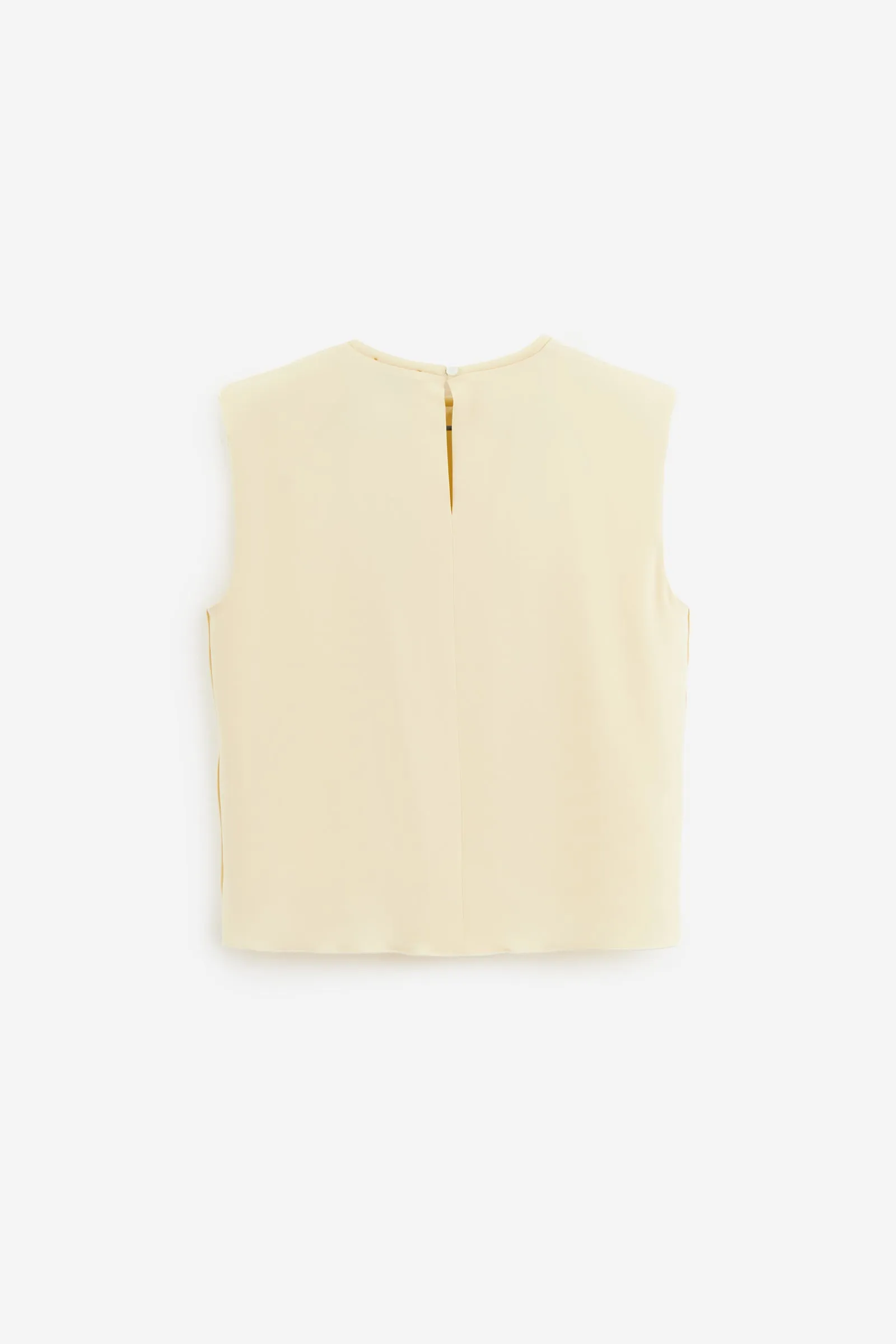 Topwear in viscosa panna