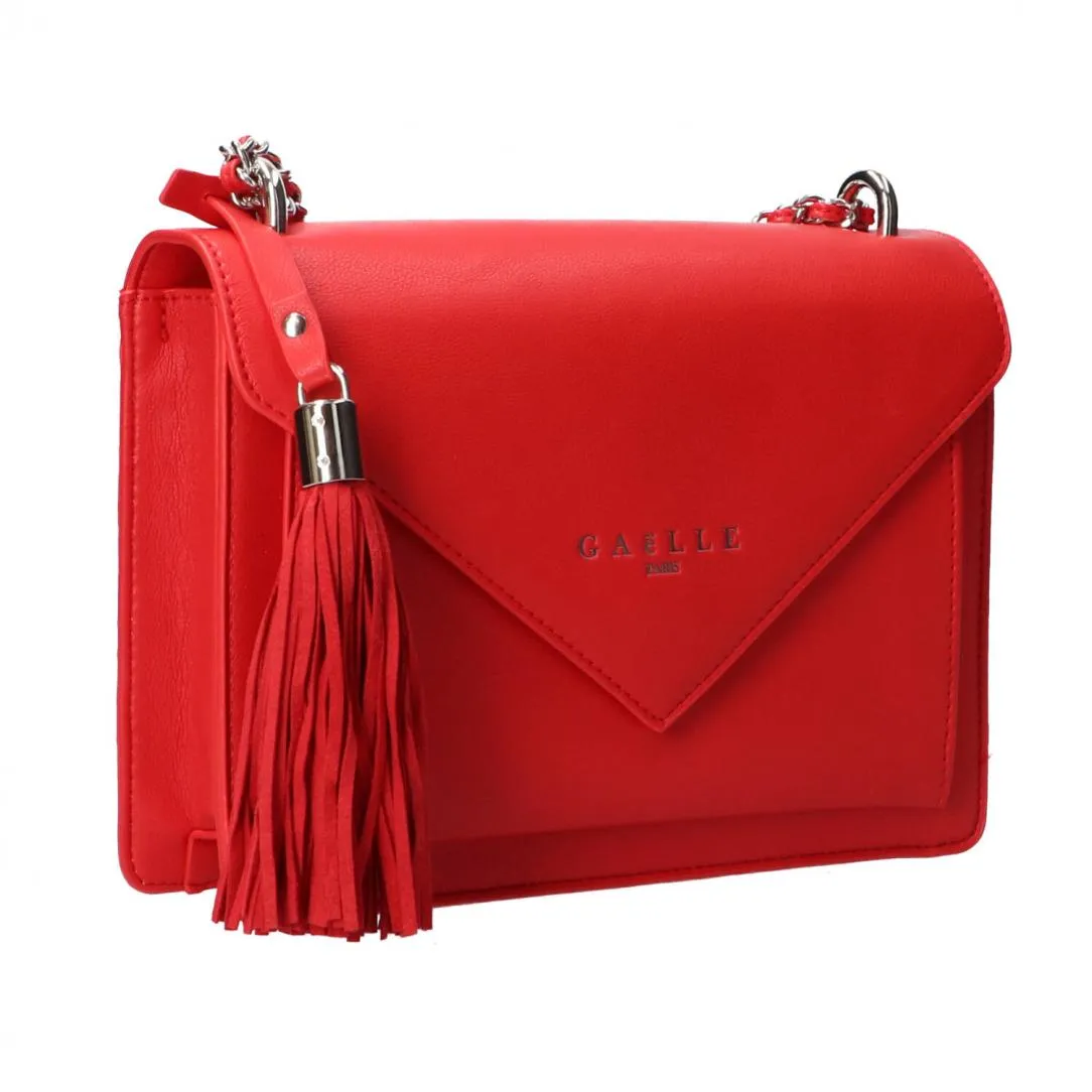 Tracolla ecopelle GBADP4055 Rosso
