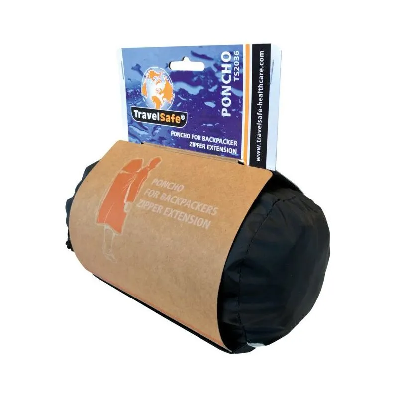 Travelsafe Zipper Extension Poncho (marina)