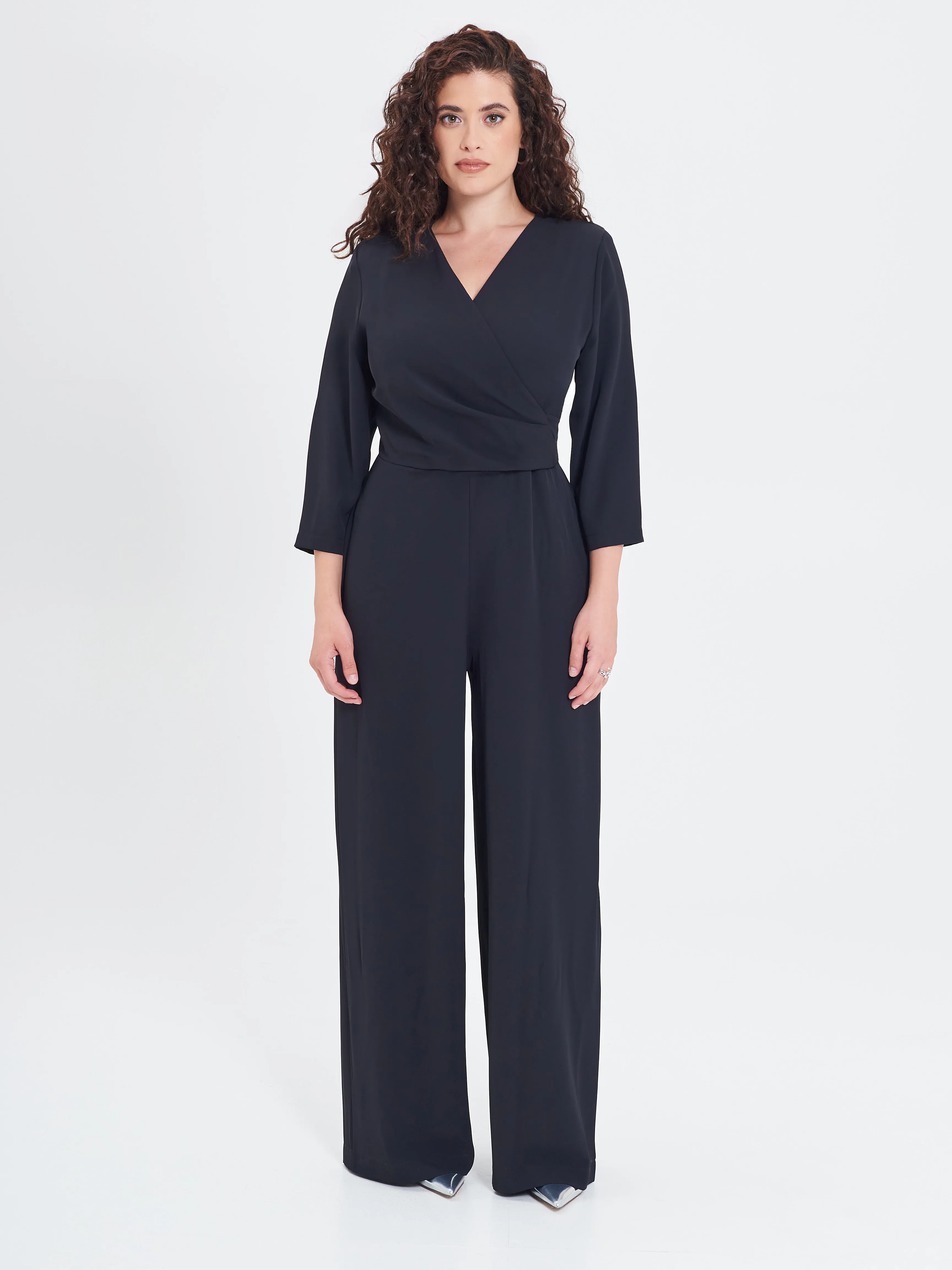      Tuta Curvy Fiocco Nera     