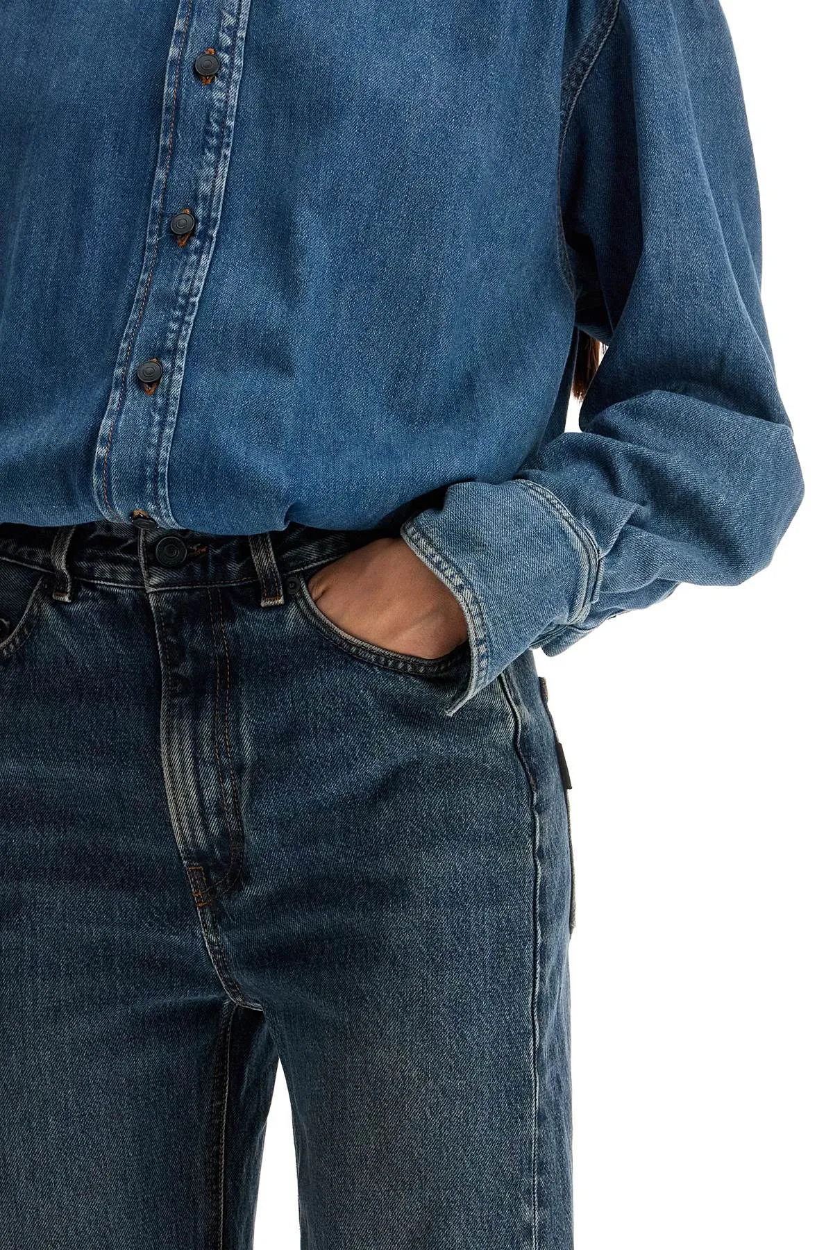 Tuta intera in denim Tessie