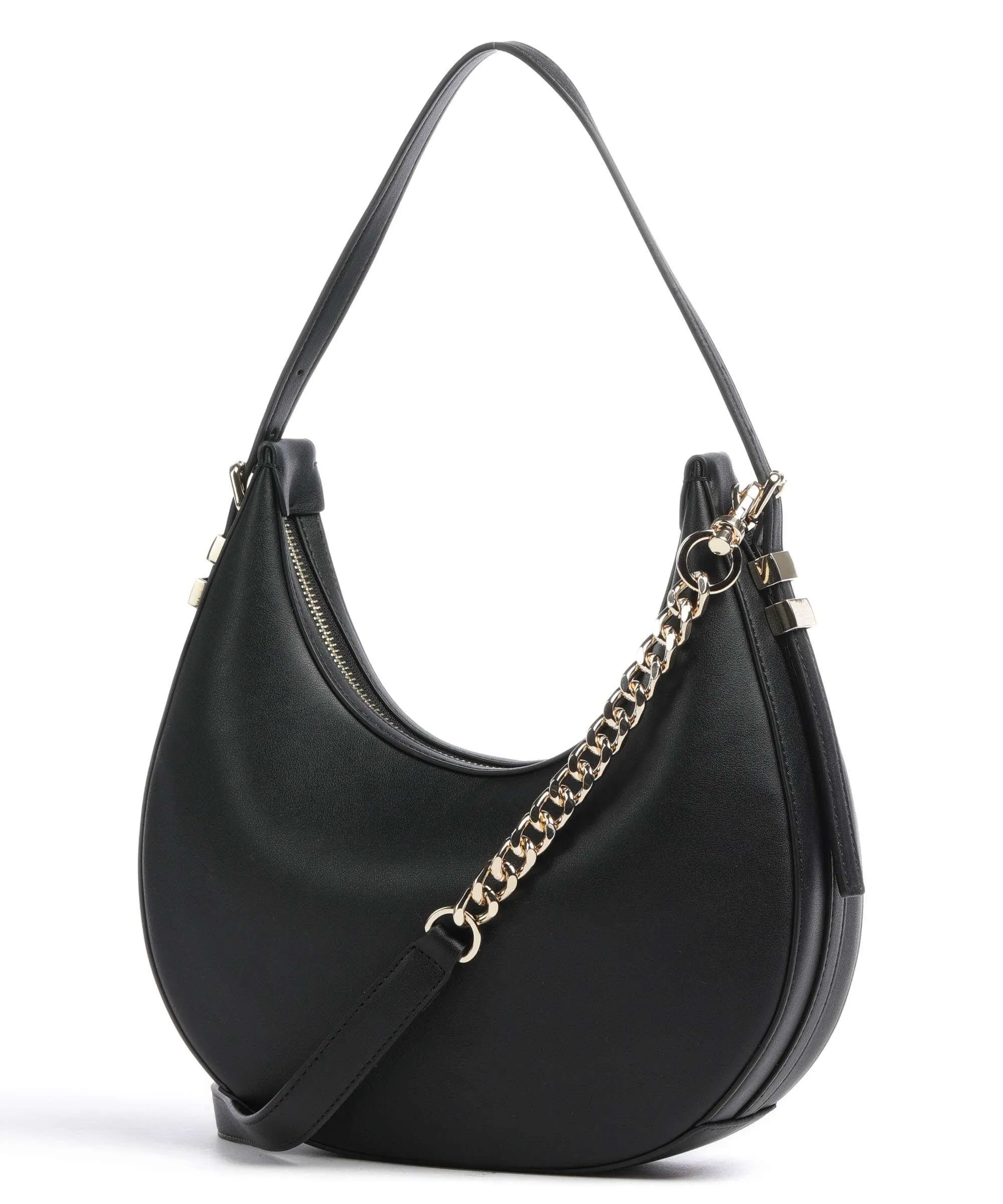  Twinset Smooth 2.0 Borsa hobo pelle sintetica nero  