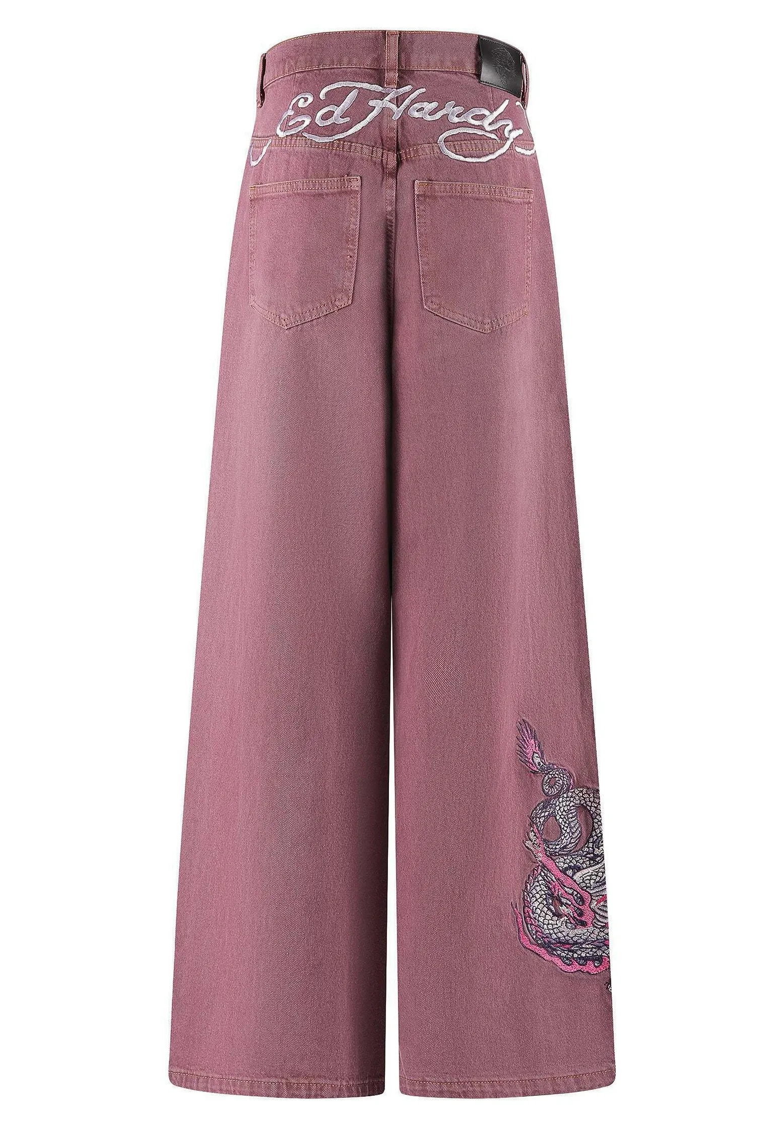 TWISTED DRAGON XTRA OVERSIZED - Jeans a zampa