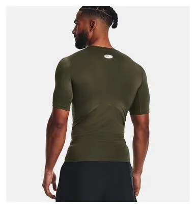 Under Armour HeatGear Khaki Men's Compression Shirt