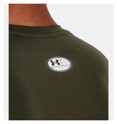 Under Armour HeatGear Khaki Men's Compression Shirt