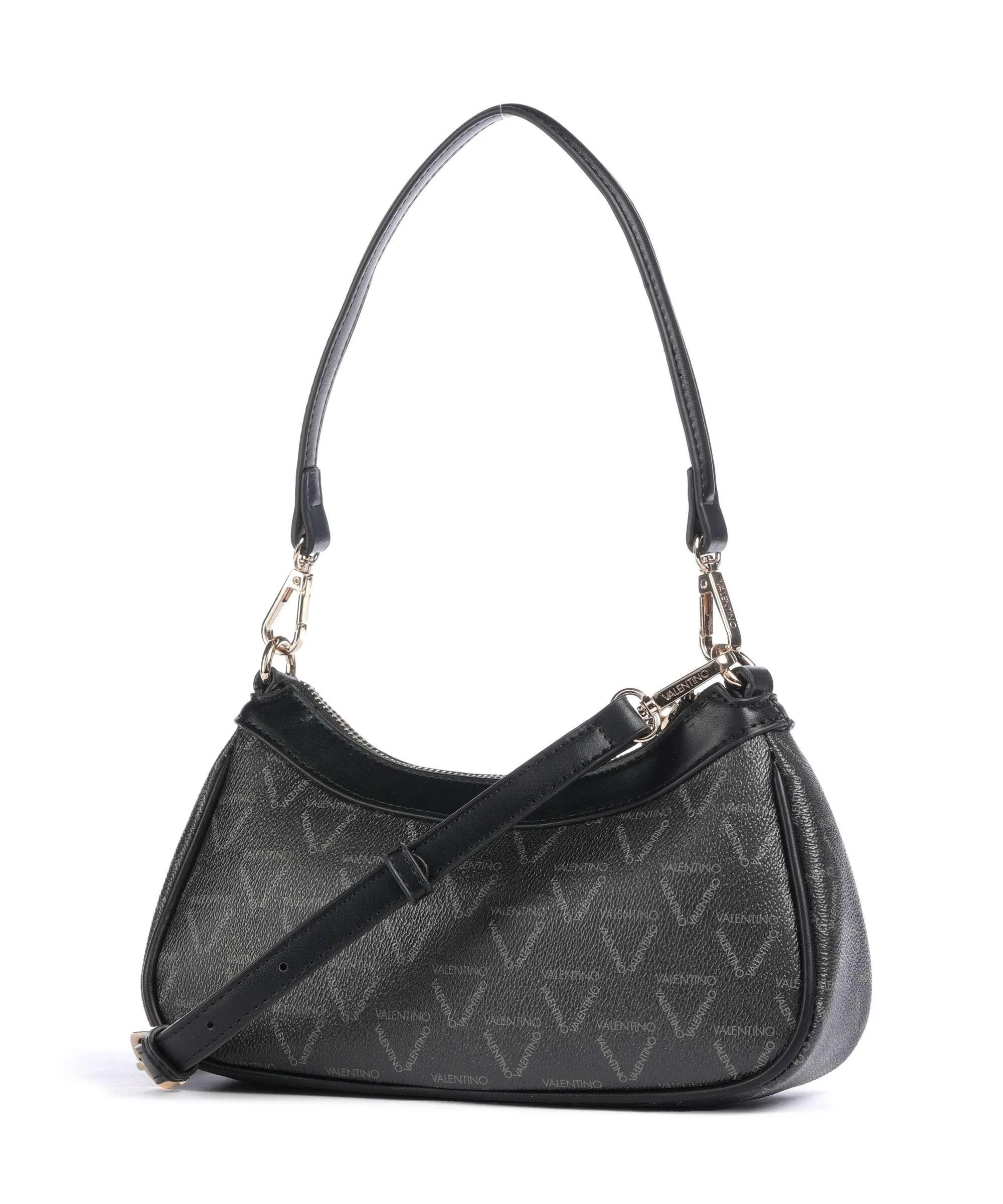  Valentino Bags Lady Re Borsa a spalla pelle sintetica nero  