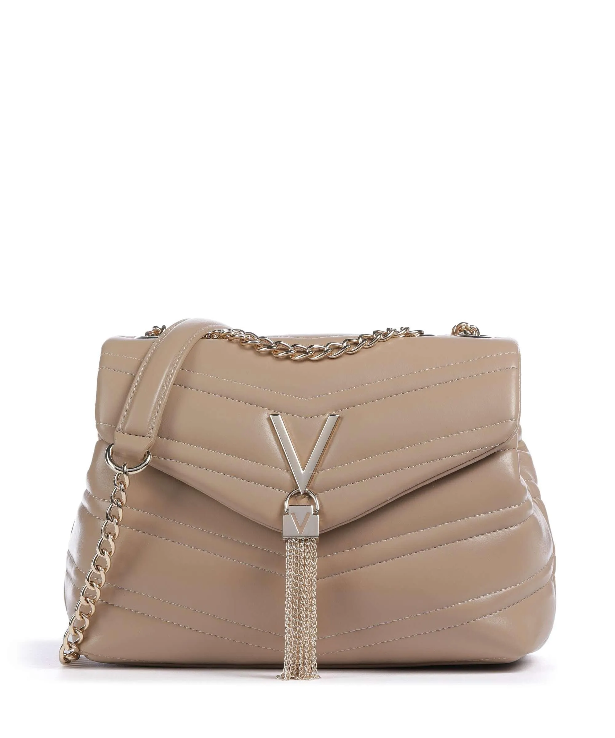 Valentino Bags Privilege Borsa a spalla pelle sintetica beige  