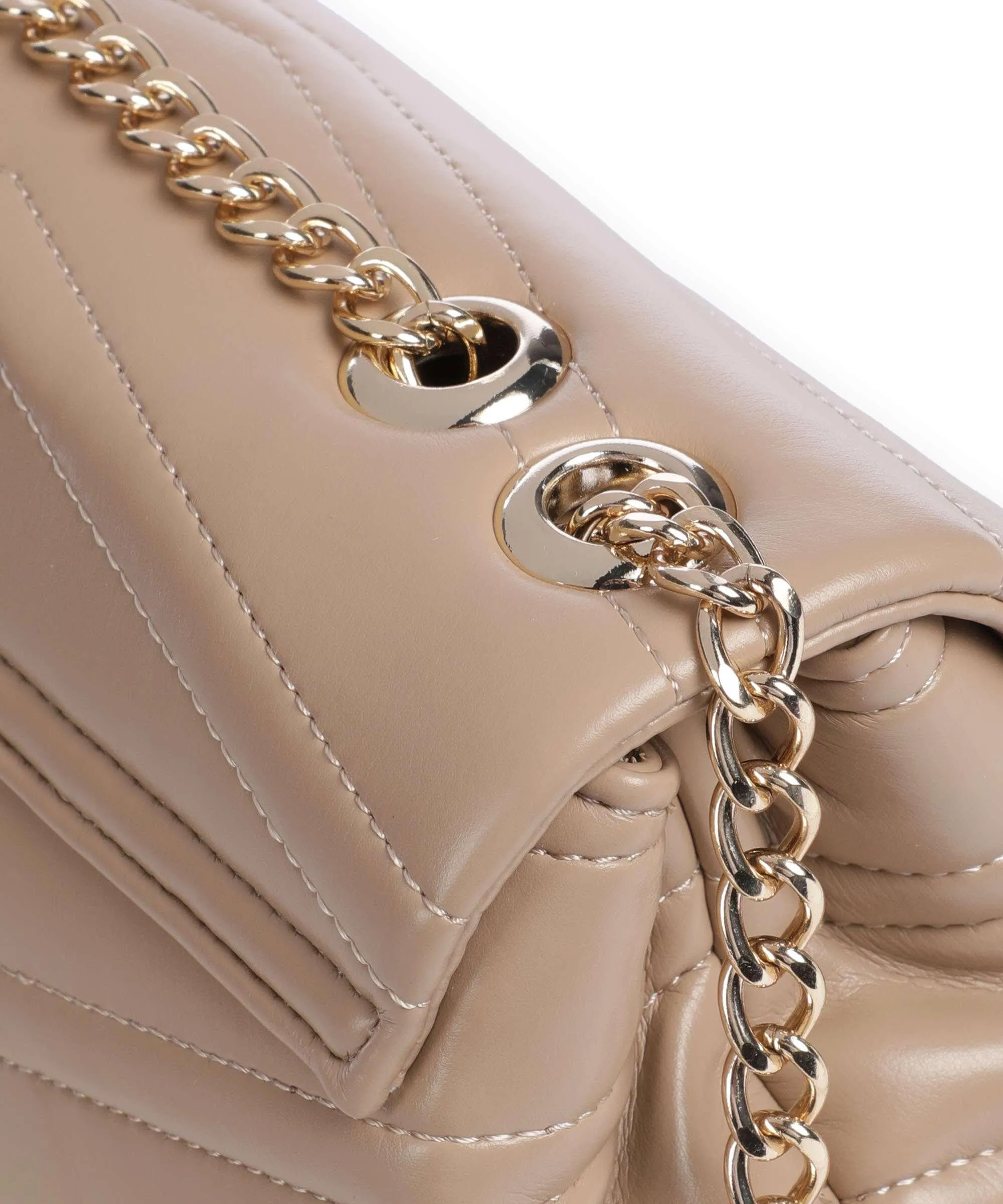  Valentino Bags Privilege Borsa a spalla pelle sintetica beige  