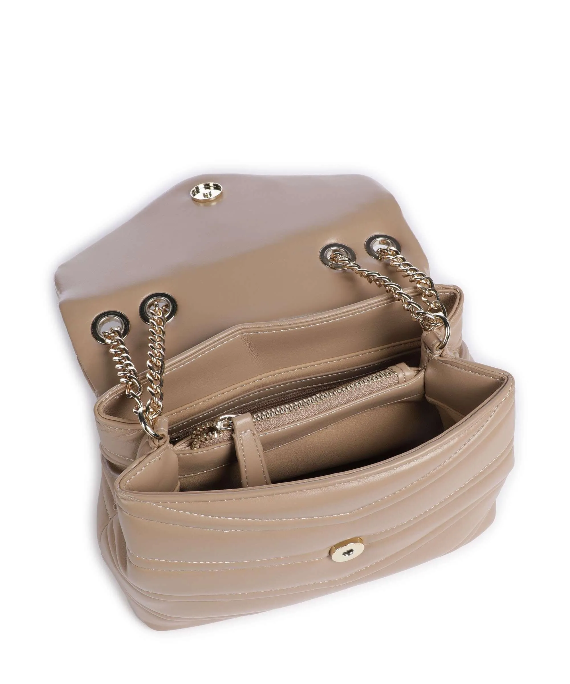  Valentino Bags Privilege Borsa a spalla pelle sintetica beige  