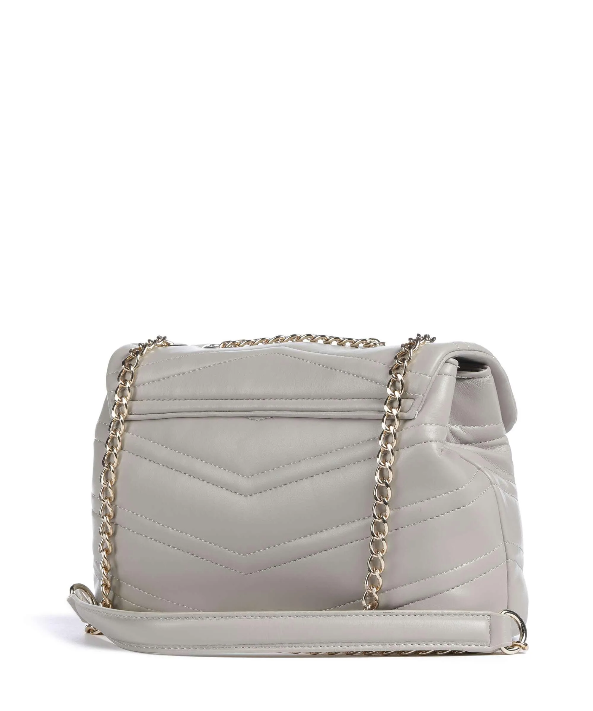  Valentino Bags Privilege Borsa a spalla pelle sintetica grigio chiaro  