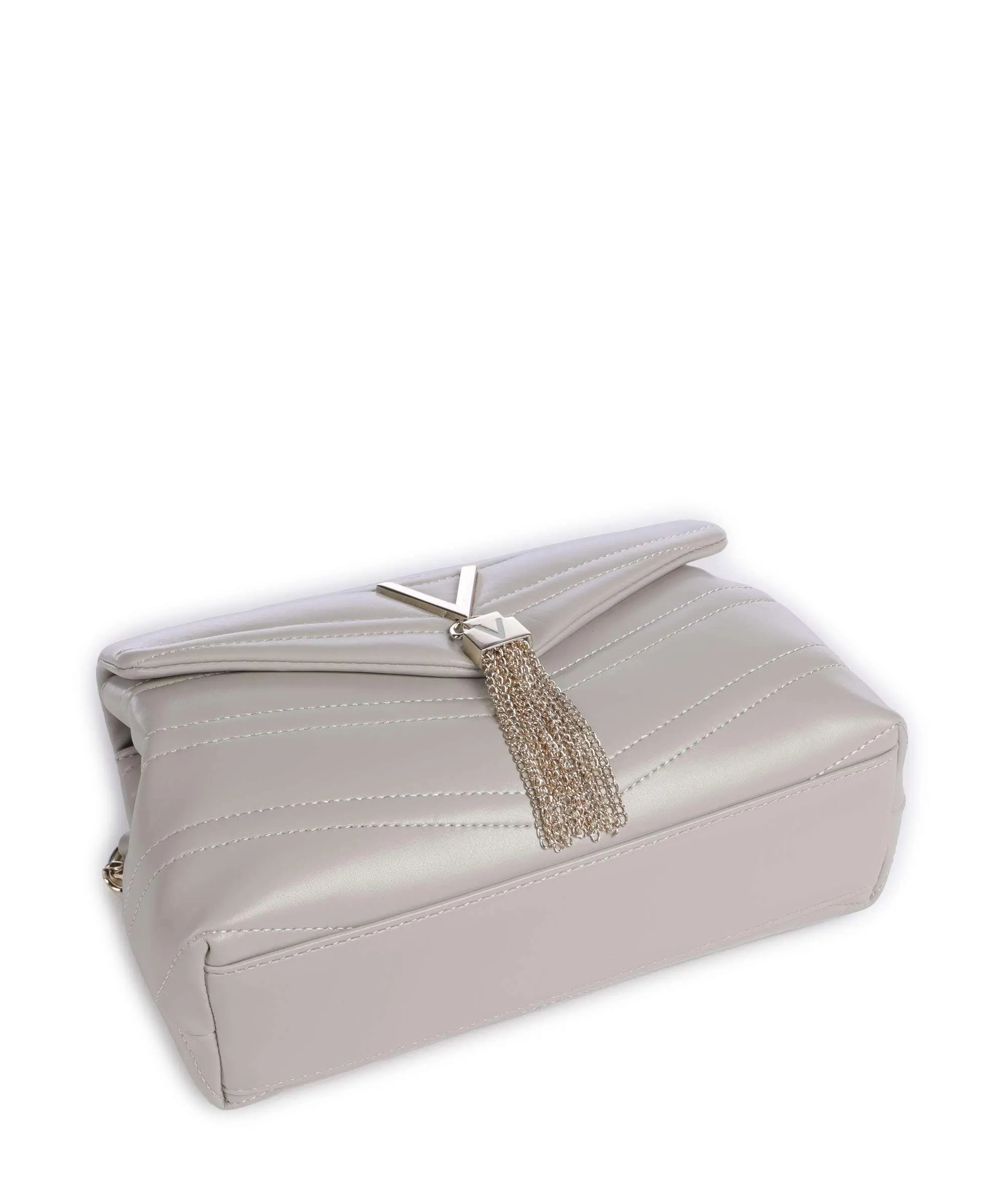  Valentino Bags Privilege Borsa a spalla pelle sintetica grigio chiaro  