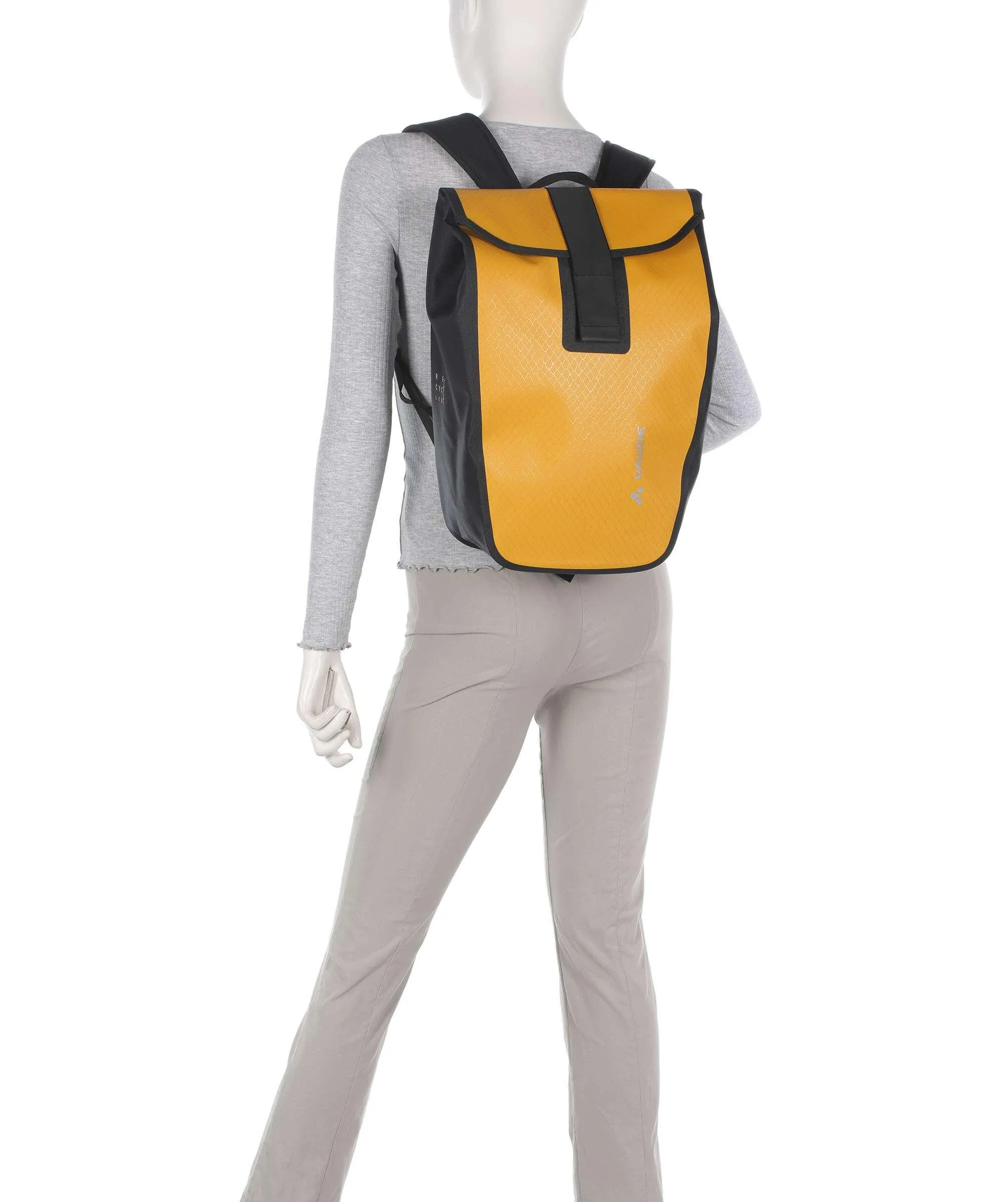  Vaude Clubride Aqua 17 Zaino 13″ poliestere riciclato, poliuretano giallo  