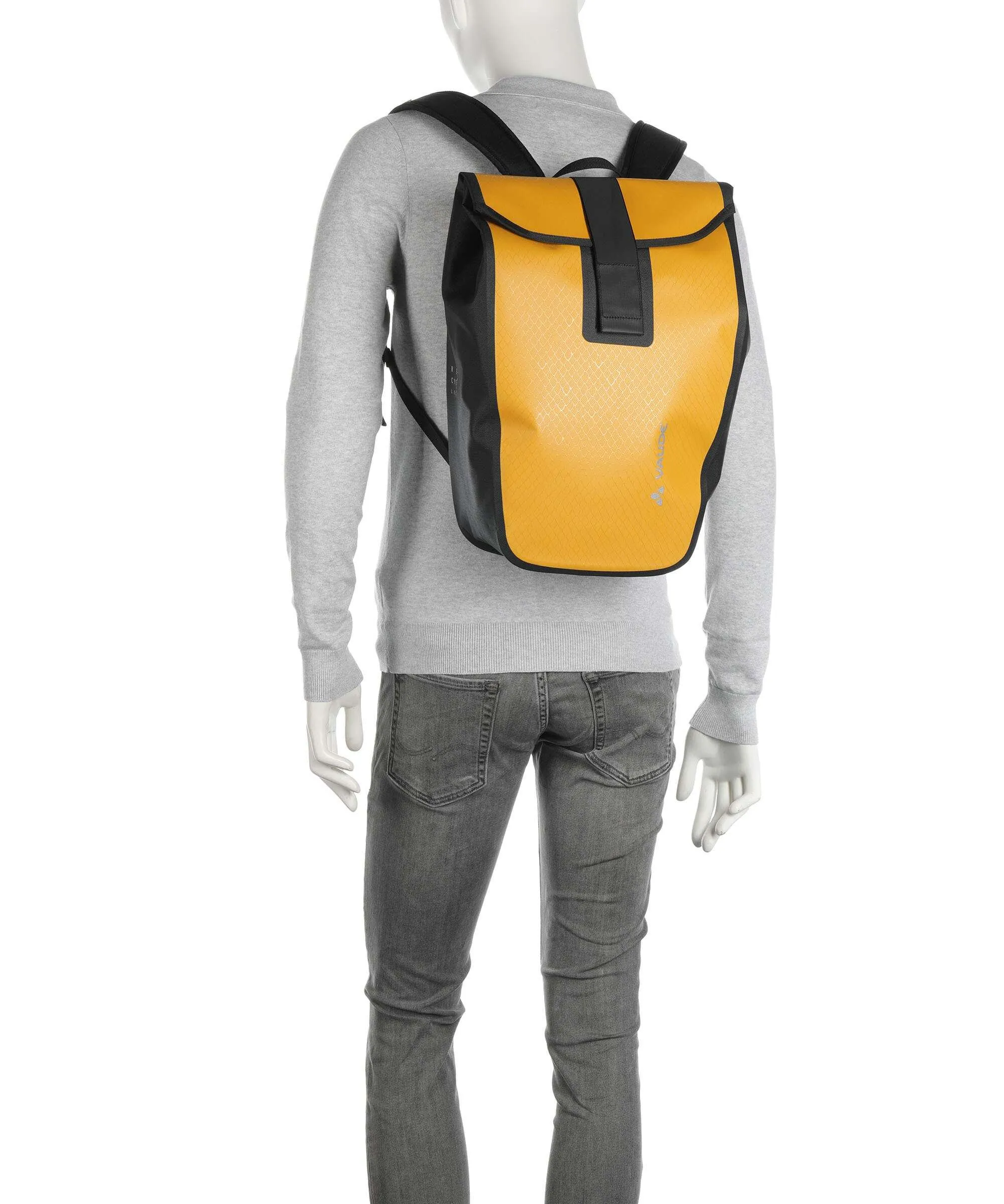  Vaude Clubride Aqua 17 Zaino 13″ poliestere riciclato, poliuretano giallo  