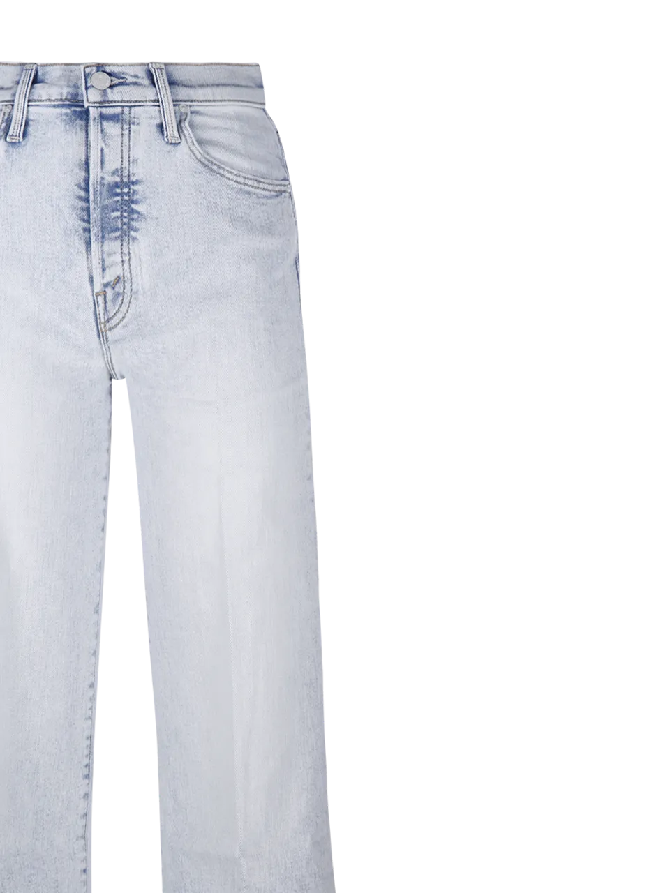 WOMAN MOTHER BLUE COTTON THE TOMCAT ROLLER JEANS
