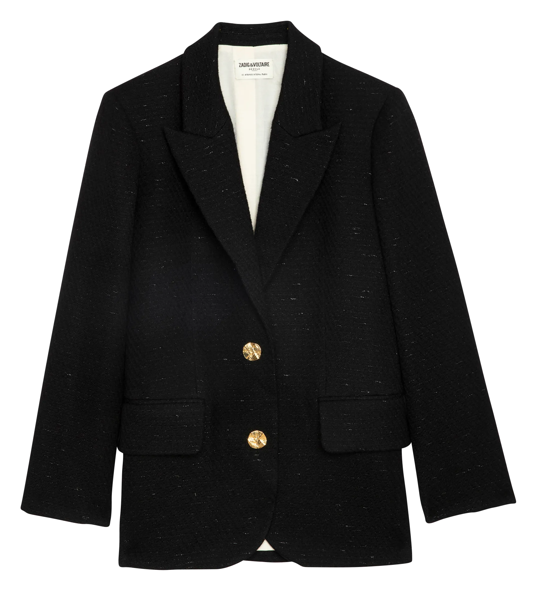  ZADIG&VOLTAIRE   VICKA - Giacca tailleur in misto lana | Nero