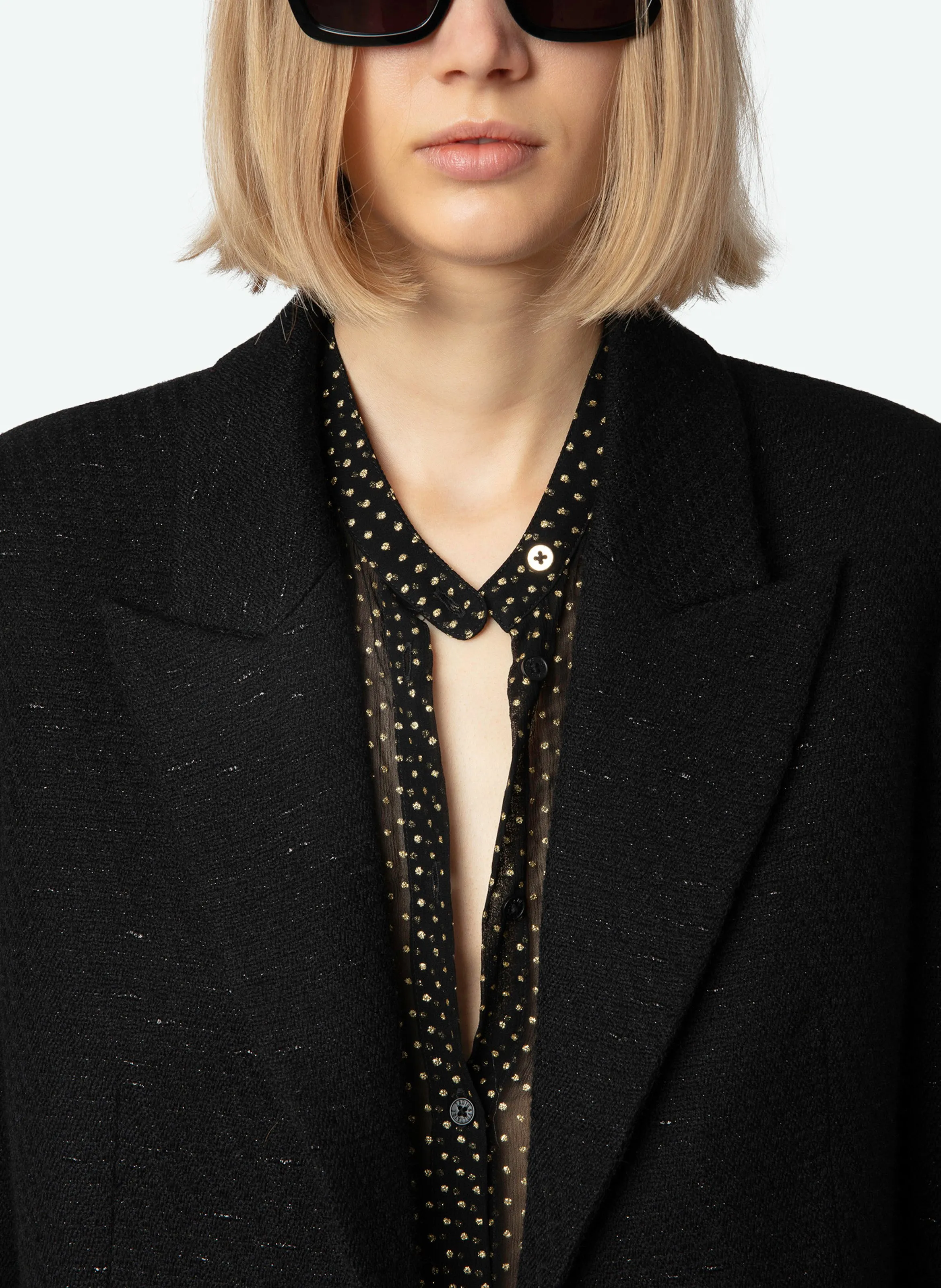  ZADIG&VOLTAIRE   VICKA - Giacca tailleur in misto lana | Nero