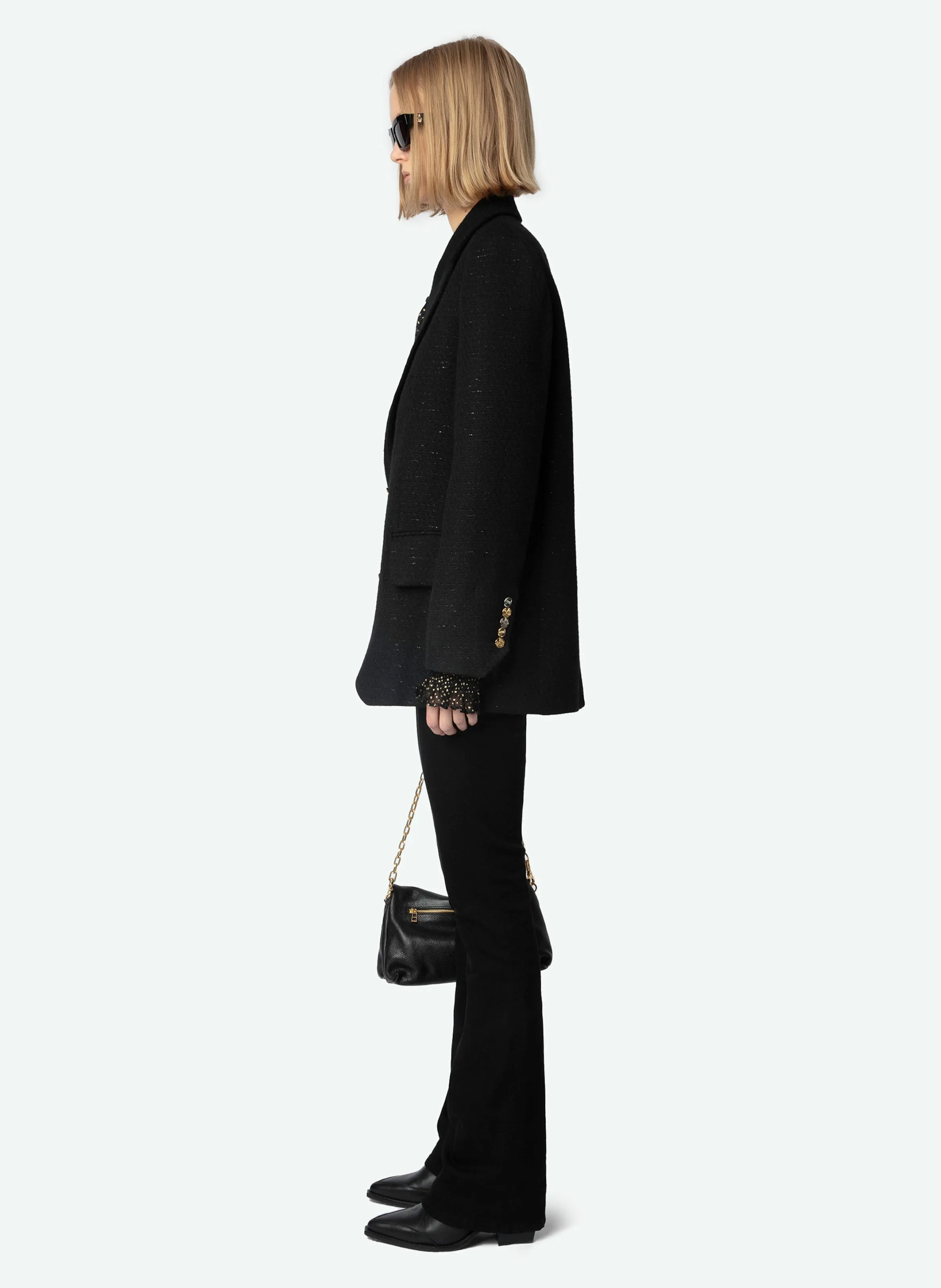  ZADIG&VOLTAIRE   VICKA - Giacca tailleur in misto lana | Nero