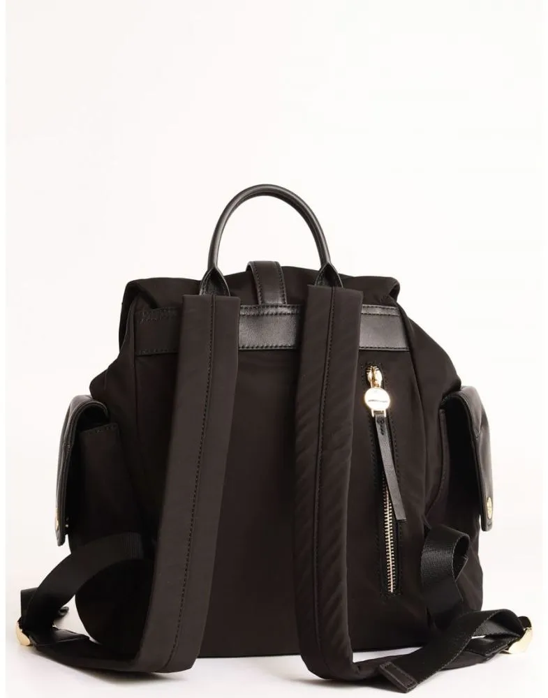 ZAINO NANNINI FIRENZE LINEA CLEO IN TESSUTO 17078 NERO