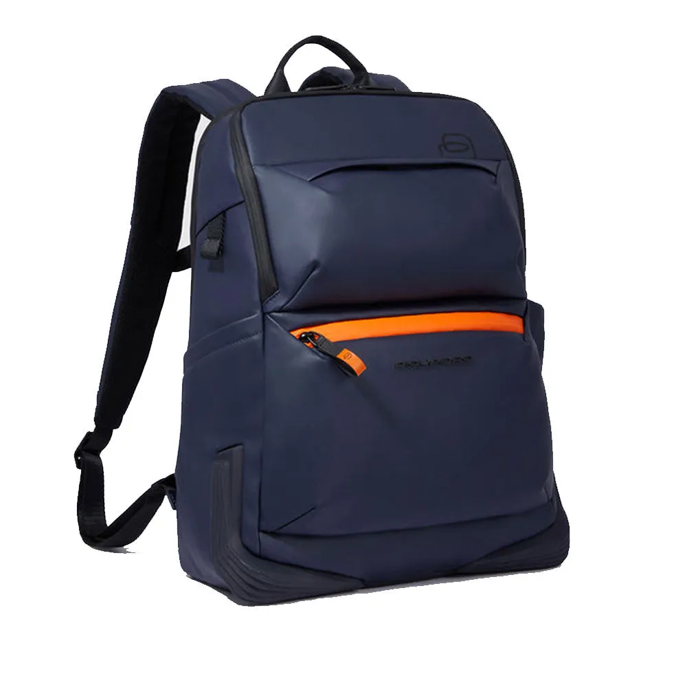 Zaino PIQUADROin Gomma con Porta Pc 14,00 e iPad Colore Blu - CA5856C2OW