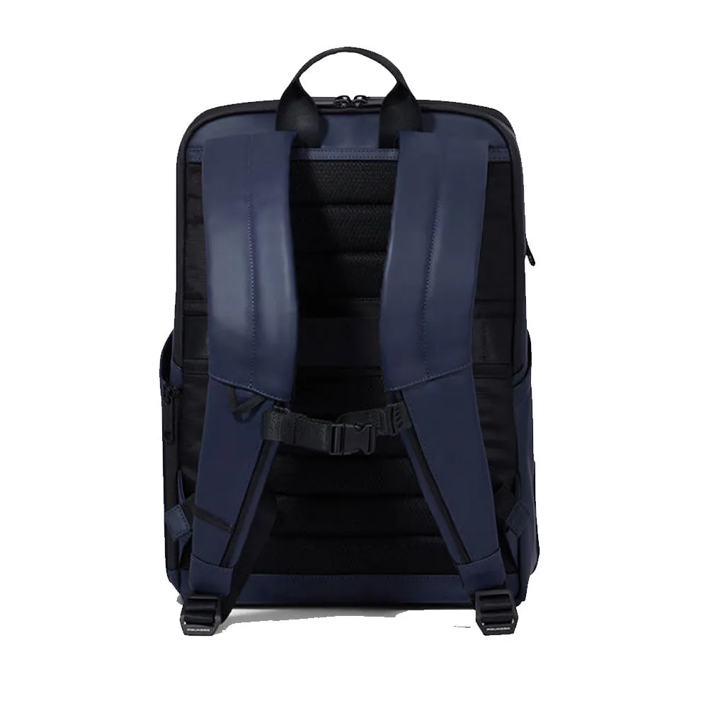 Zaino PIQUADROin Gomma con Porta Pc 14,00 e iPad Colore Blu - CA5856C2OW