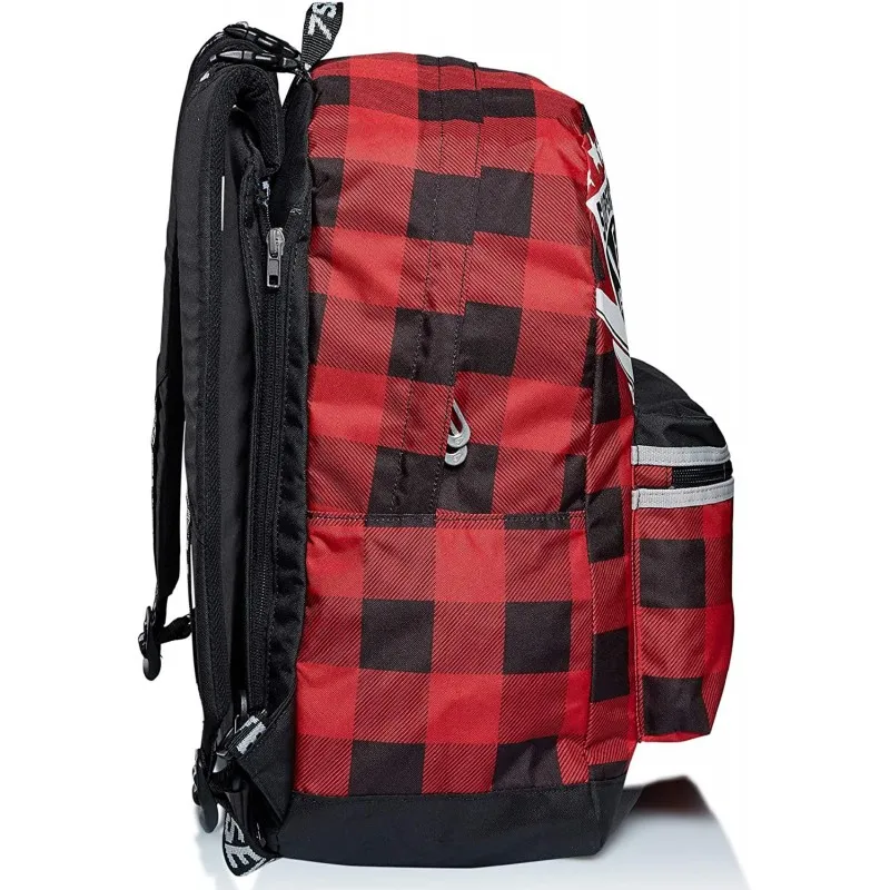 ZAINO SCUOLA ORGANIZZATO SEVEN REVERSIBILE BACKPACK THE AND DYE BYS HOT RED43X31X24CM 2 ZIP + 2 TASCHE ZIP GARANZ.4 ANNI